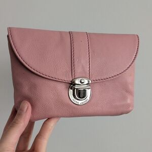 Marc Jacobs Pink Leather Clutch Y2K